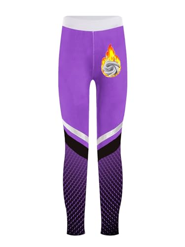 Kids Girls Figure Skating Pants Gymnastics Athletic Leggings Yoga Tights Dance Pants Sportpants3