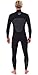 Rip Curl Mens Flashbomb 3/2mm Chest Zip Wetsuit - Black - Easy Stretch Lightweight Flash Lining