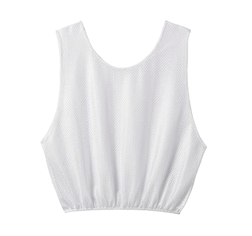 Image of Sportime Mesh Scrimmage Vest - Youth Size - White
