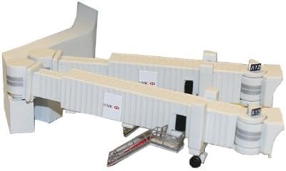 GeminiJets GJARBRDG2 Airport Duel Wide Body Jet Bridges & Airport Adaptors Set 1:400 by Gemini Jets