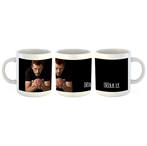 Unified Distribution Dr. House - Gehirn benutz es - Tasse mit Motiv Bedruckt, 300ml C-Henkel. Tolles Geschenk für Büro, Küche, Geburtstag, Ihre Neue Lieblingstasse zum Frühstück für 16,65 EUR (-10%) statt 18,50 EUR bei amazon.de Bild: Unified Distribution Dr. House - Gehirn benutz es - Tasse mit Motiv Bedruckt, 300ml C-Henkel. Tolles Geschenk für Büro, Küche, Geburtstag, Ihre Neue Lieblingstasse zum Frühstück für 16,65 EUR (-10%) statt 18,50 EUR bei amazon.de