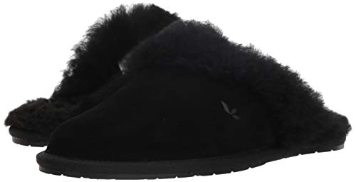 Koolaburra By Ugg Women's Milo Slipper, Black/Black/Black, 9 #TOP6