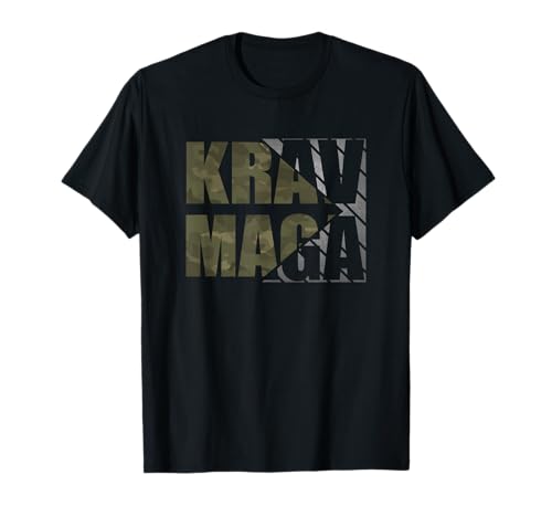 Krav Maga Israeli Defense Combat Martial Arts Maglietta