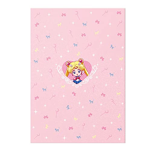 Carnet Sailor Moon Crystal pailleté or pour sublimer vos notes de bureau