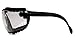 Pyramex V2G Safety Glasses, Black Frame/Clear Anti-Fog Lens