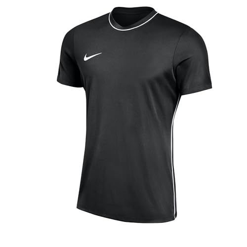 Nike Dri-Fit Park Haut De Foot À Manches Courtes pour Homme, Black/White/White, HM7127-010, XL
