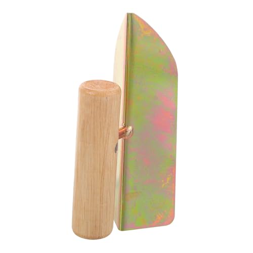 BAZEITFLOW Llana De Acabado De Mango De Herramienta De Albañilería Para Aplicación y Alisado Mortero Esquinas y Bordes Para Construcción y Reformas