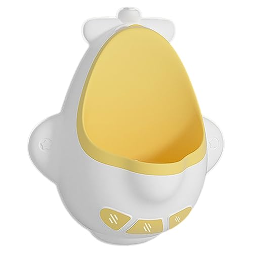 MOBUTOFU 男の子用幼児小便器 壁掛け式トイレトレーニング用 子供用ポット 素材で耐久性あり 立ち小用トレーニングに適した滑らかな設計