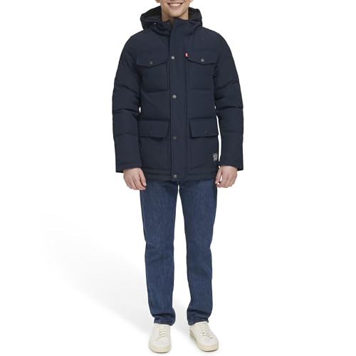 Image of Levi's Men's Arctic Cloth Quilted Performance Parka