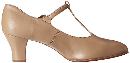 Capezio Jr. Footlight T-Strap Caramel Dance Shoe - 6.5 M Us #TOP5