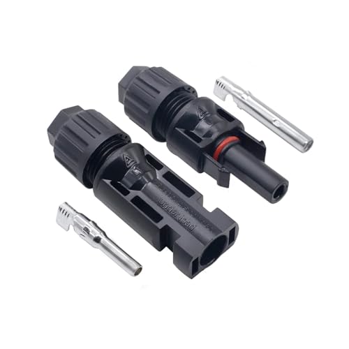 Conectores de cable de CC para panel solar en caravanas y viviendas autosuficientes 1
