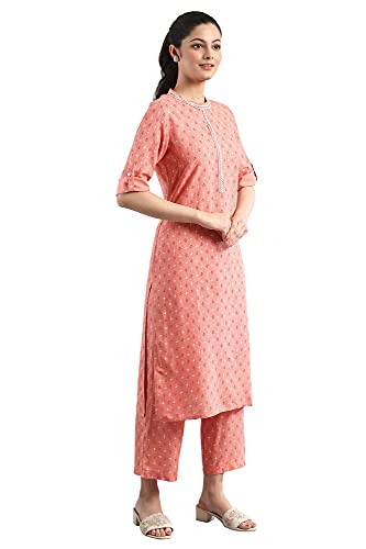 Image of Aurelia Women's Viscose Regular Fit Regular Kurta