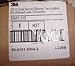 3M COLD SHRINK QT-II OUTDOOR TERMINATION KIT 5641-1/0, JCN SHIELDING, 15 KV, 0.637-1.12 IN (16-28 MM) CABLE INSUL. O.D, 1/KIT