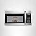 BLACK+DECKER EM044KB19 Over The Range Microwave Oven with One Touch, 1000 Watts, 400 CFM and Auto Cooking, OTR 1.9 Cu.ft