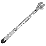 Dorccsi Llave dinamométrica 4 en 1 ajustable para HVAC, herramienta de reparación de extremo abierto antideslizante para minisplit, aire acondicionado y sistema HVAC, 19-110 NM, herramientas para, ll