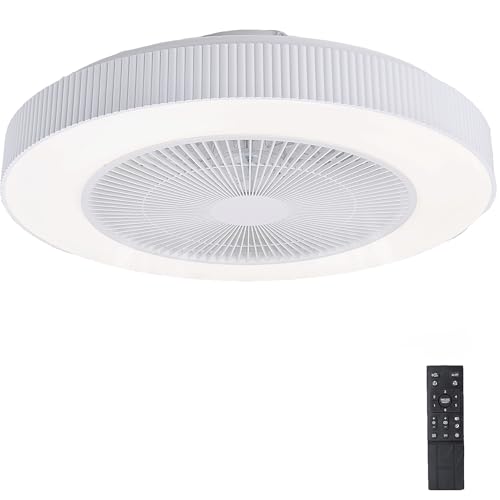 20 Bladeless Ceiling Fan with Light and Remote