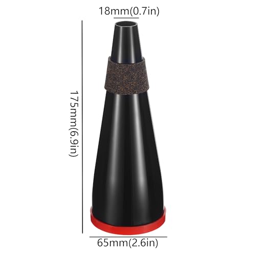 RuiJOTWAT Direktdämpfer für Trompete, Übungsdämpfer für Trompete