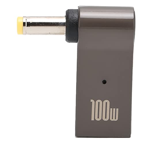 100W Type C USB C - DC アダプタ、90 度角度 Type C メス - DC 4.8mm X 1.7mm オス アダプタ PD エミュレータ トリガー、4.8mm X 1.7mm