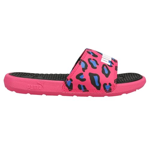 PUMA Toddler Girls Cool Cat Summer Roar Slide Casual Sandals Casual - Purple