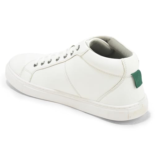 Buy Woodland Men's White PU Sneakers-9 UK (43EURO) (OSNB 4507022) at Amazon.in - Image 7