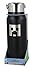 Minecraft Bouteille d'eau Isotherme réutilisable en Acier Inoxydable avec Double paroi pour Maintenir la température - Couvercle avec poignée - sans BPA - 505 ML