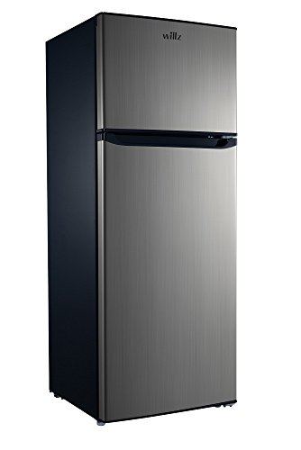 Willz 7.6 Cu Ft Refrigerator Dual Door True Freezer, DOE