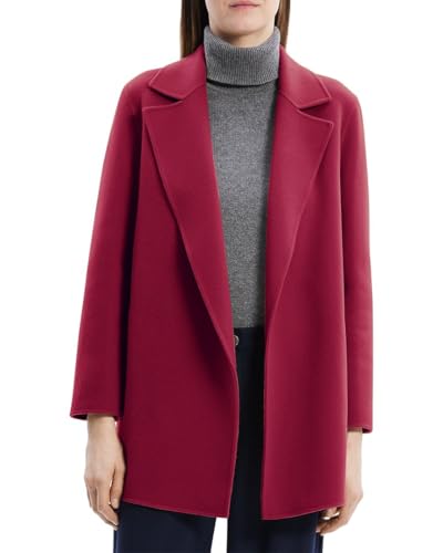 Image of Cashmere Wool Wrap Coat by Theory