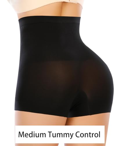Image of Womens Seamless Shaping Boyshorts Panties Tummy Control Underwear Slimming Shapewear Slip Shorts