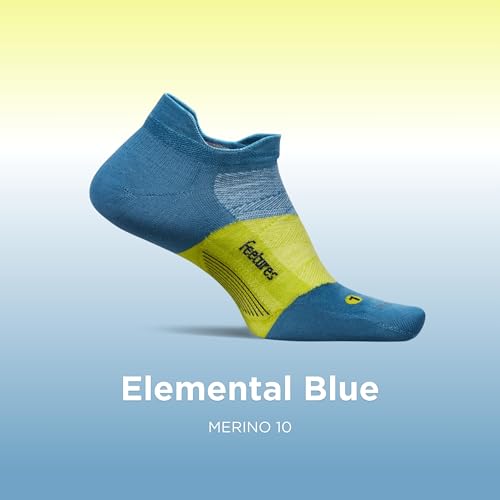 Feetures Merino 10 Ultra Light Cushion No Show Tab Ankle Socks - Wool Socks for Women & Men2