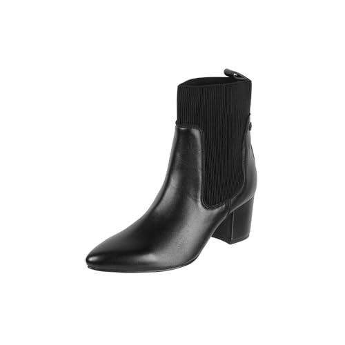 Image of Metro Women Synthetic Ankle-Length Chelsea Block Heel Boots
