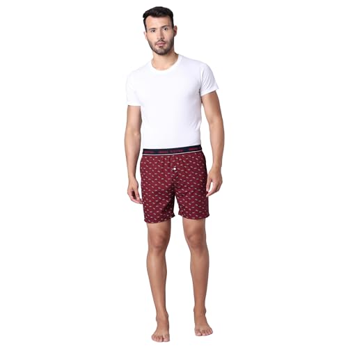 Image of Urban Scottish Men's Boxer Pants 100% Cotton Material with A Stylish Print Soft and Stretchy Elastic Waist Band Dynamic Movement and Hardwearing Stitching Breathable with A Gentle Snug Fit