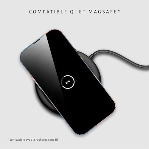 Coque iPhone 16 Pro Max ONEFLOW Bliss Cover - Protection marbre rose or gris - 6