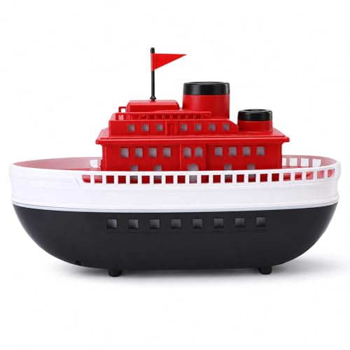 Difusor aromático eléctrico Qalvona 300 mL en forma de barco retro miniatura 2