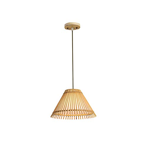 Lustre en osier style Asie du Sud-Est suspension lanterne réglable - 2
