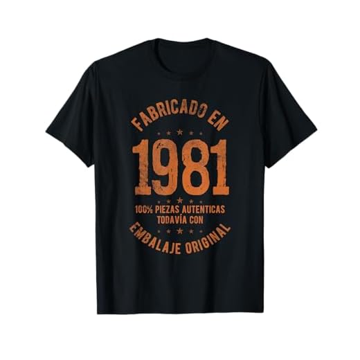 40 Años Cumpleaños Hombre Nacido En 1981 Regalo de 40 Años Camiseta