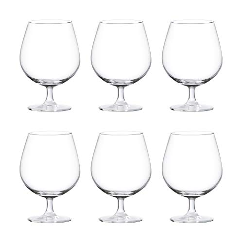 Set de 6 copas cognac Ocean