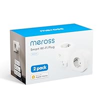 Meross Presa WiFi, Smart Plug, Presa Intelligente 16A, Compatibile con Alexa, Apple HomeKit, Google...