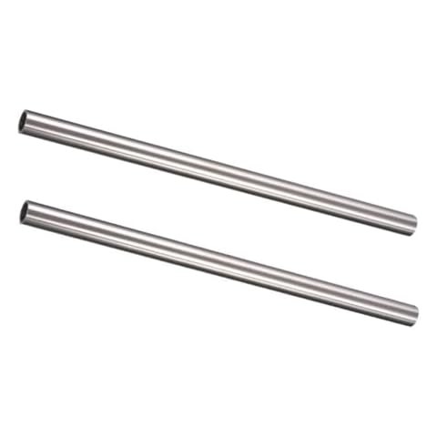 Bilaida 304 Stainless Steel Tube, 19mm(3/4'') OD, 1.5mm(0.06'') Wall Thickness, 440mm/17.32 Inchs Length Metal Tubing for Industry Machinery, 2Pcs (OD 19mm) Cover