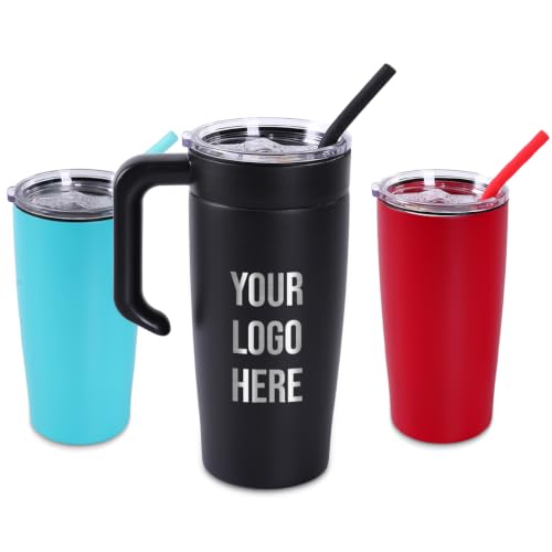 Image of Custom Logo 20 oz Classic Tumbler, Personalized Business Gift