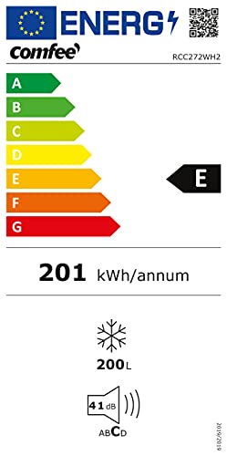 Foto von Comfee RCC272WH2 Gefriertruhe / 200L / 94.5 cm breit/Kontrollleuchten/Herausnehmbarer Korb