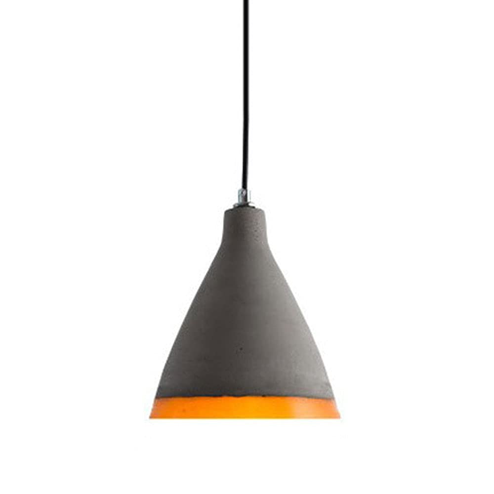Lampe à suspension art créatif en résine et ciment au design d'architecte