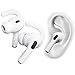 Produktbild PZOZ (2 Paar) Ohrhörer Aufsätze für AirPods Pro 2. Generation, Kompatibel mit Apple AirPods Pro 2. Generation 2022 (Weiß)