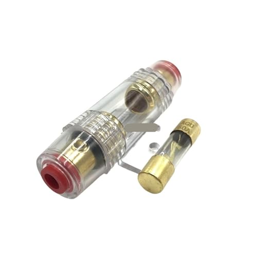 Porte-fusible voiture et fusible AGU 25A en verre pour protection stéréo