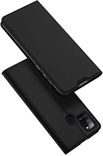 SkyTree Case for Samsung Galaxy A21s, Ultra Fit Flip Folio Leather Case Cover with [Kickstand] [Card Slot] Magnetic Closure for Samsung Galaxy A21s - Black (B08D6Q3VYQ) Amazon Price History, Amazon Price Tracker