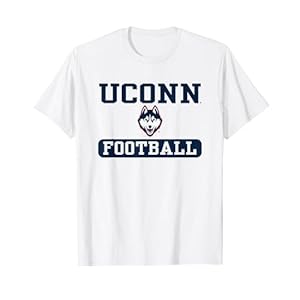 Connecticut Huskies Football Logo Officially Licensed T-Shirt