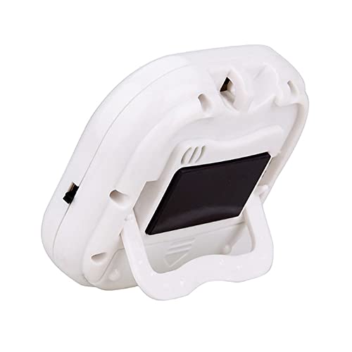 Wolpin-Digital-Kitchen-Timer-Stopwatch-Countdown-Large-Digits-Loud-Alarm-Magnetic-Stand-Round-for-Cooking-Baking-Kids-Study-Teacher-Shower-Bathroom-Oven-Round-Back-Stand-Hanging-Hole-White
