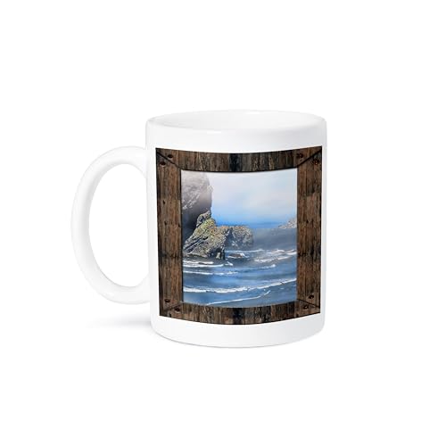 3dRose Golds Beach Oregon Coast Ceramic Mug 11oz