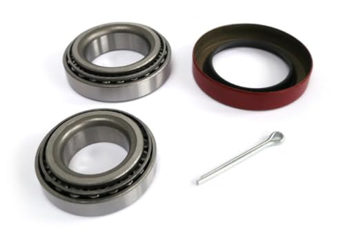 EPI Trailer Axle Bearing Kit for 1-3/8 Inch and 1-1/16 Inch Stepped Axle | L68149/L68111/L44649/L44610 | Includes Inner Bearing, Outer Bearing, Grease Seal, Cotter Pin | EPITBK7