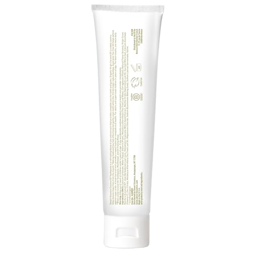 Desert Essence Tea Tree Oil Toothpaste - Coconut Mint - 6.25 Oz - Refreshing Taste - Complete Oral Care - Baking Soda - Sea Salt - Pure Essential Oil - Fights Against Sugar Acids - Zinc Citrate