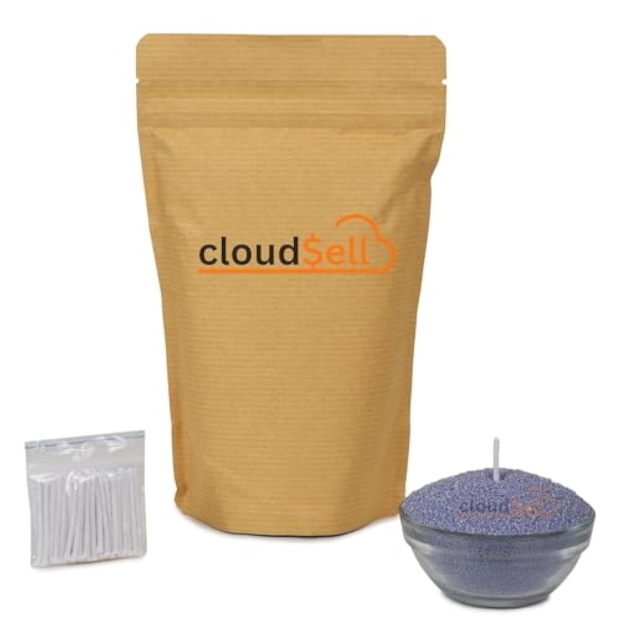 Customized Colored Powder Candle Making Kit, Refillable